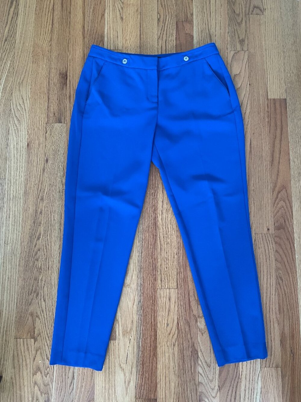 WHBM White House Black Market Taper Ankle Pant Royal Blue Size 6R
